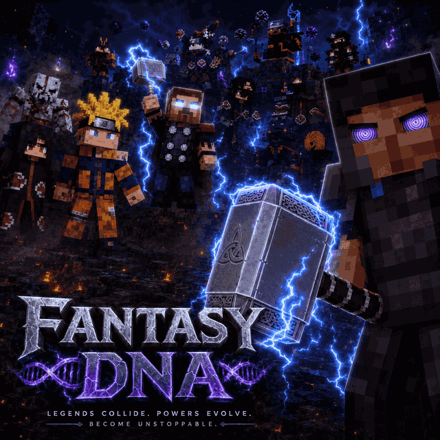 Fantasy DNA — Geliştirdiğim Minecraft Modu